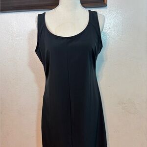 Columbia Black Midi Dress